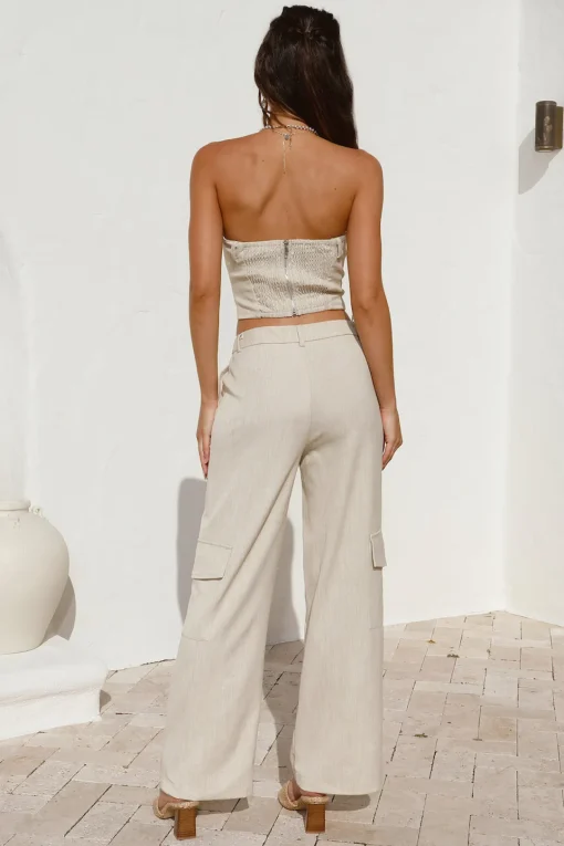 Have My Word Pants Beige