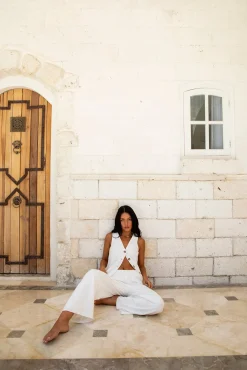 Heading South Vest Top White