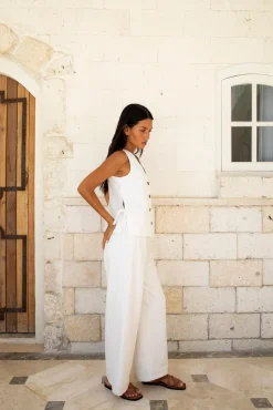 Heading South Vest Top White