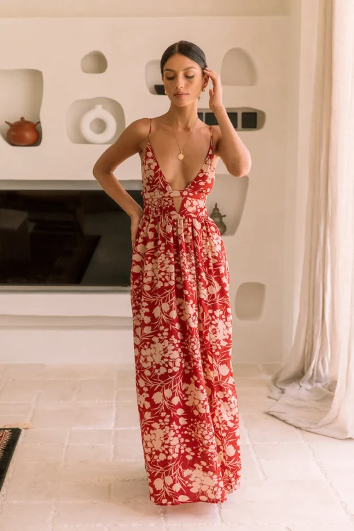 HELLO MOLLY Explore The Colours Maxi Dress