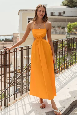 HELLO MOLLY Should We Go Maxi Dress Mango