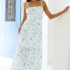 Hidden Lagoon Maxi Dress Blue