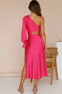 Hold Your Shine Maxi Dress Pink