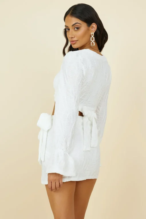 Holiday Feels Skirt White
