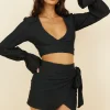 Holiday Feels Top Black