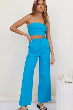 In Hindsight Pants Blue