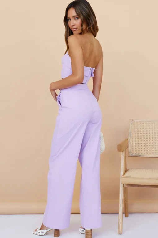 In Hindsight Pants Purple