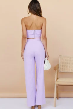 In Hindsight Pants Purple