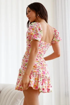 Island Radiance Mini Dress Floral