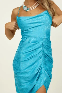 Joyride Midi Dress Blue