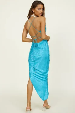 Joyride Midi Dress Blue