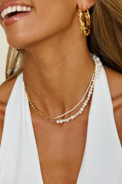18k Gold Plated Falling Fast Necklace