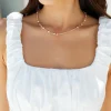 18K Gold plated For The Ride Necklace Gold
