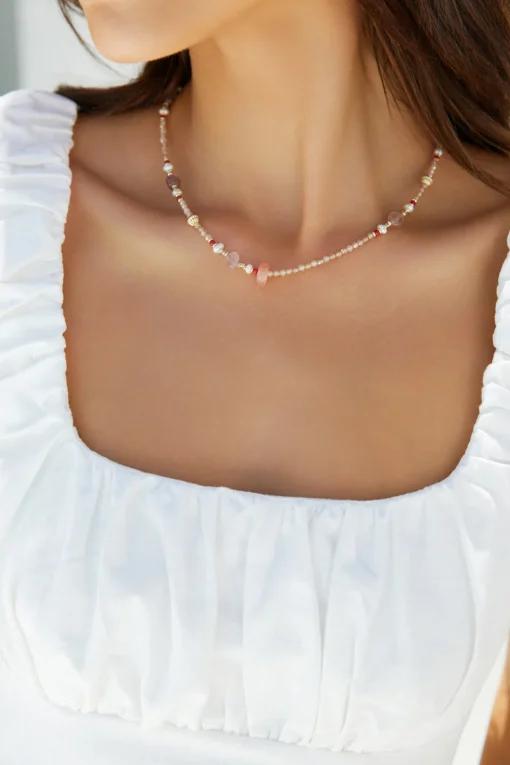 18K Gold plated For The Ride Necklace Gold