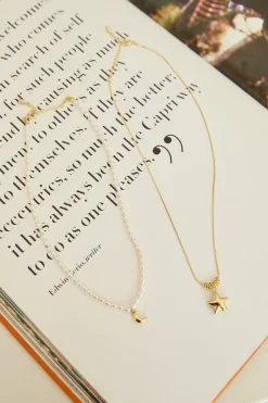 18k Gold Plated Set On You Necklaces Gold