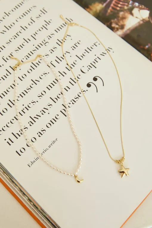 18k Gold Plated Set On You Necklaces Gold