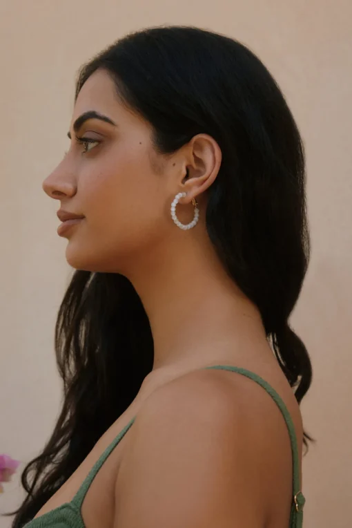 18k Gold Plated WaterBeads Earrings Gold