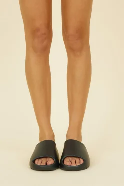 LABEL ATHLETIC Slides Black