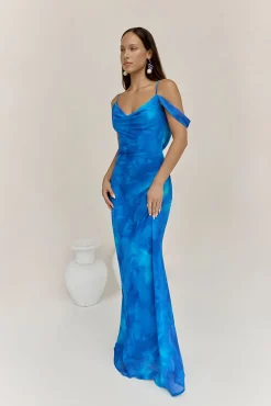 Lavoni Maxi Dress Ramona Blue