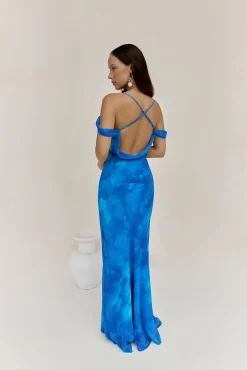 Lavoni Maxi Dress Ramona Blue