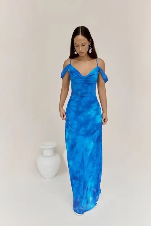 Lavoni Maxi Dress Ramona Blue