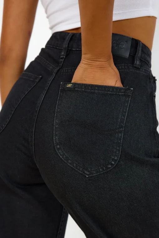 LEE High Baggy Jean Homme Black