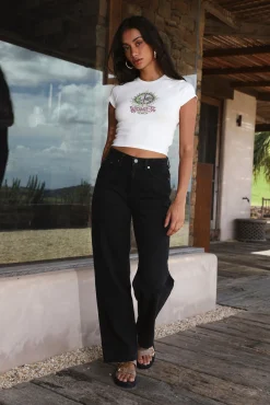 LEE 90s Mid Baggy Jean Record Black
