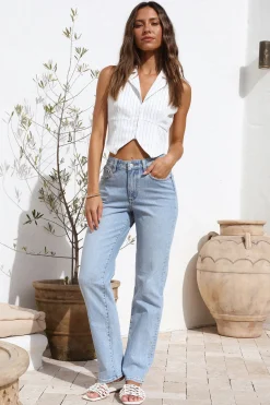 LEE 90s Mid Straight Jean Spinoff Blue