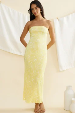 Lemon Cello Maxi Dress