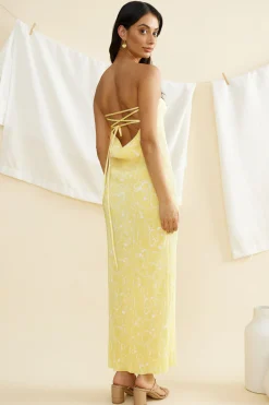 Lemon Cello Maxi Dress