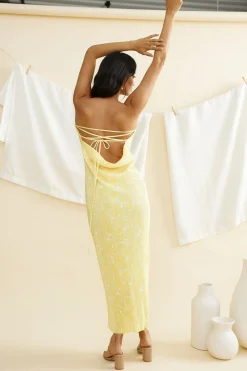 Lemon Cello Maxi Dress