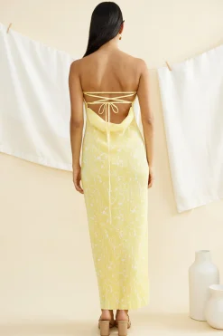 Lemon Cello Maxi Dress
