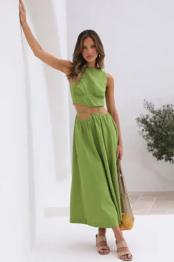 Lifetime Maxi Dress Green