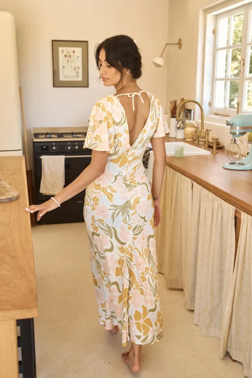 Lights On Midi Dress Multi