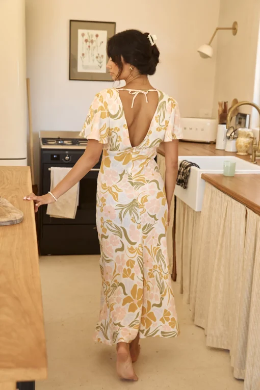 Lights On Midi Dress Multi