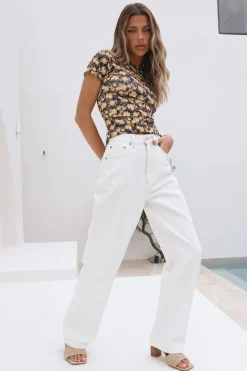 LIONESS Saint Tie Tee Vintage Floral