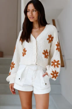 Lost Dreamer Knit Cardigan Natural
