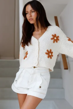 Lost Dreamer Knit Cardigan Natural