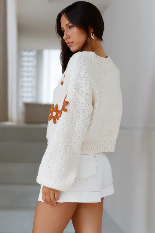 Lost Dreamer Knit Cardigan Natural