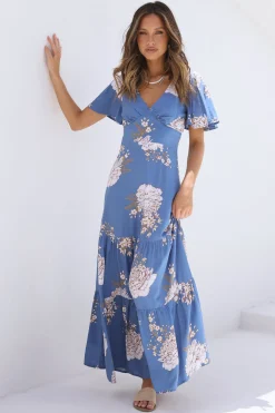 Love Again Maxi Dress Blue