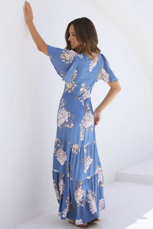 Love Again Maxi Dress Blue