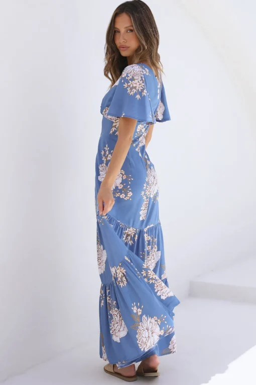Love Again Maxi Dress Blue