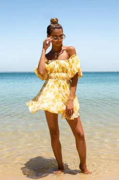 Love In The Sand Dress Yellow