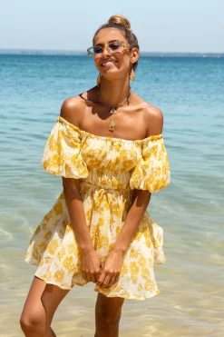 Love In The Sand Dress Yellow