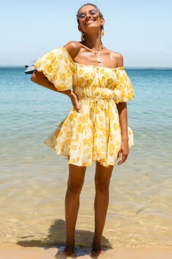 Love In The Sand Dress Yellow