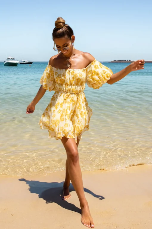 Love In The Sand Dress Yellow