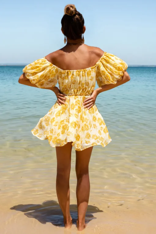 Love In The Sand Dress Yellow