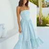 Love In The Summer Maxi Dress Blue