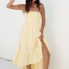 Love In The Summer Maxi Dress Yellow
