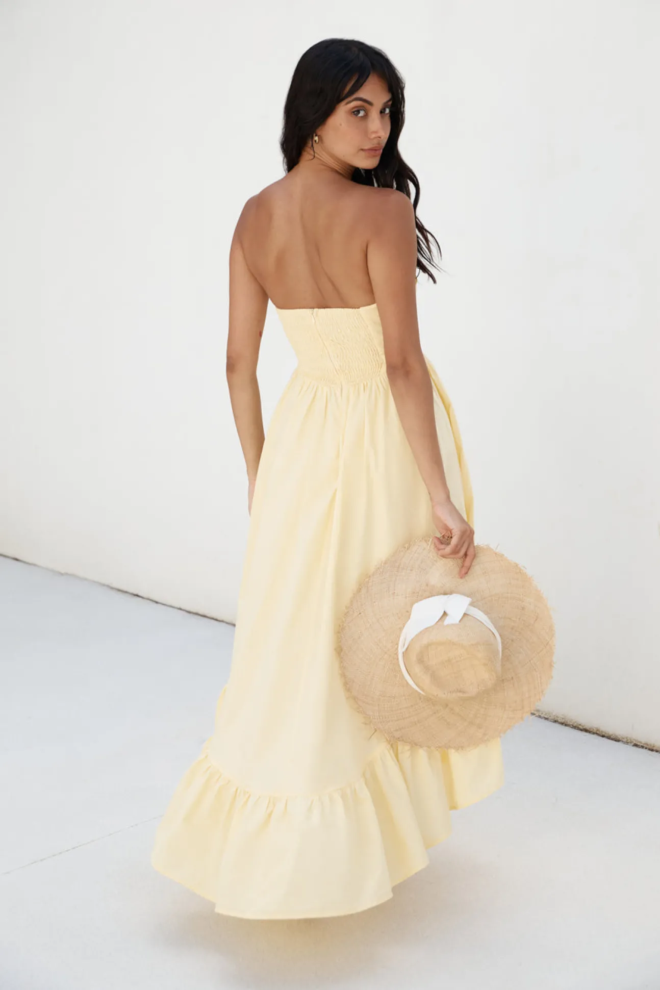 Love In The Summer Maxi Dress Yellow